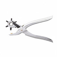 Belt Hole Puncher Tool Exact Punching Watches Strap Hole Maker Heavy-Duty Rotary Punch Tool for Leathercraft