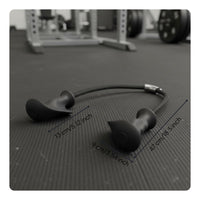 Non-Slip Handles Tricep Pulldown Rope Heavy Duty Double Grip Rope Attachment Multi-Workout Versatility Ergonomic Face Pull Handle Long-Lasting for Home Gym