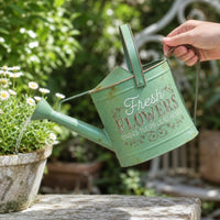 Watering Can with Long Spout Rustproof Watering Can Leakproof Vessel for Gardeners, Plant Lovers, Balcony