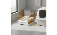 Litter Catcher Ramp Washable Feline Litter Stair Detachable