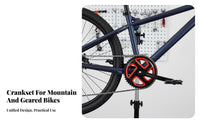Mountain Bike Crankset Includes Chain Guard Triple Chain Loop Crankset 3 Speed Cycle Chainwheel High-Strength Carbon Steel