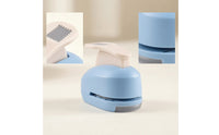 Compact Handheld Paper Punch Low-Profile Lever Punch Easy to Use One-Handed for Scrapbooking, Journaling