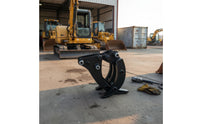 Easy Installation Mini Excavator Quick Coupler Factory Direct Quick Hitch Coupler Multi-Functional Mini Excavator Hydraulic Thumb Wide Compatibility for Small Contractors, Farmers, Landscapers, Landscaping, Trenching, Farming, Demolition