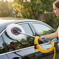 Car Wash Mop with Water Spray, Household Cotton Thread Brush, Soft Car Cleaning Tool, Does Not Damage Car Paint