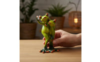 Resin Frog Couple Decoration Nordic Design Resin Frog Lovers Sculpture Home Decoration Cute Design for Partners, Wedding