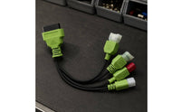 Easy to Use 4-in-1 Adapter Cable Long-Lasting Material Diagnostic Connection Adapter Fast Data Transfer Vehicle Part