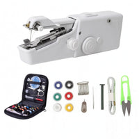 Handheld Sewing Machine Portable Mini Sewing Machine Electric Stitcher Compact Craft Appliance Pre-Threaded