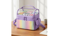 Art Marker Organizer Bag Large Capacity Marker Storage Bag Adjustable Shoulder Strap for Students, Kids