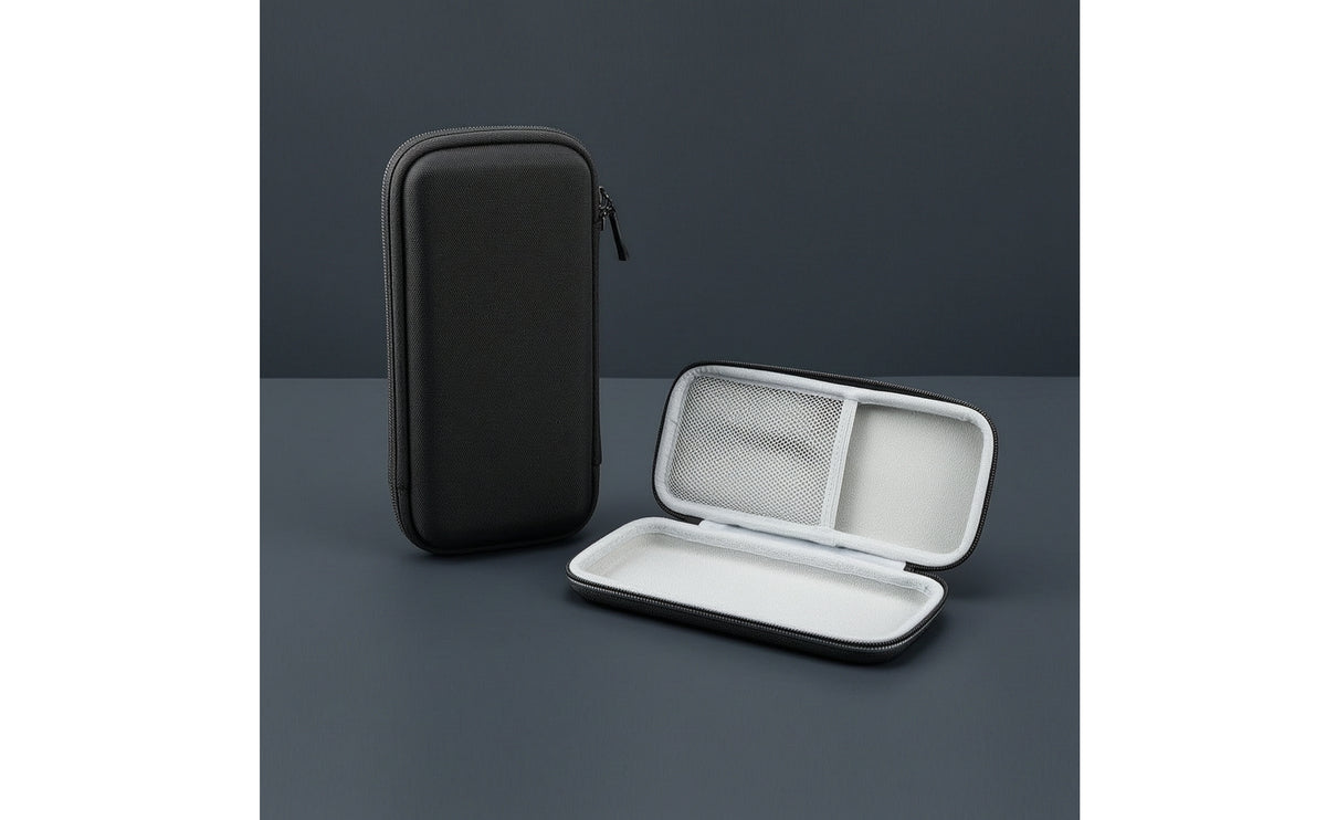 Water-Resistant Hard Shell Tool Case Portable EVA Case with Zipper Long-Lasting Compact for Work, Travel
