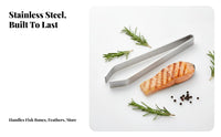 Seafood B Single Remover Versatile Use Seafood B Single Tweezers Stainless Steel Kitchen Tweezers Rust-Resistant Fowl Feather