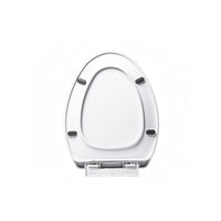 Soft-Close Toilet Seat Screw-Based Fittings Bathroom Fixture Sturdy