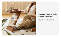 Modern Design Magazine Holder Table Retro aesthetic Z-Shaped Magazine Table With Storage Shelf Household Furniture Multi-Functional for Apartment Dwellers, Homeowners, Students, Living Room, Small Spaces, Bedroom, Reception Area