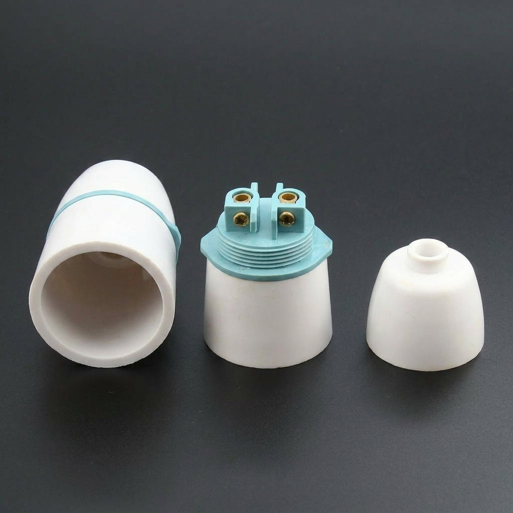 Pendant Light Fitting with a Blue Band Bulb Holder, Thickened Bakelite Material Light Fitting, 4a 250v Ceiling Lamp for Home and DIY Lighting
