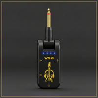 Portable Guitar Headphone Amplifier Compact Guitar Headphone Amp Pocket Amp for Guitarists, Beginners, Late-Night Practice, Home Rehearsal, Travel