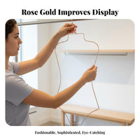 Multifunctional Metal Swimsuit Hanger Long-Lasting Metal Hanger with Clips Rust-Proof for Women, Kids, Shop Display, Boutique, Laundry Room