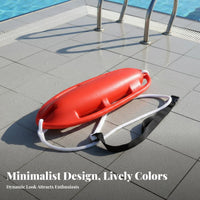 Cylindrical Buoy High Buoyancy Safety Buoy Professional Assist Buoy Lightweight Design Lifeguard Assist Buoy for Swimming Pool