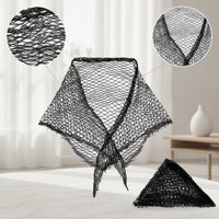 Triangular Hair Setting Net Lightweight Triangular Hair Net Headwear Reusable Long-Lasting for Women, Salon
