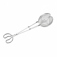 Multi-Functional Long Handle Aquatic Catcher Anti-Rust Wire Basket Aquatic Grabber Quick Draining Mesh Clamp for Seaside