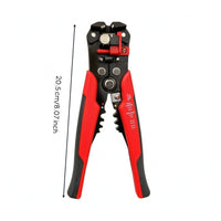 Multifunction Automatic Wire Stripper 3 in 1 Wire Stripper with Crimper Spring-Loaded Insulated for Electricians, DIYers, Homeowners, Electrical Work, Home Repairs, Workshop