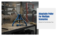 Five-Claw Multifunctional Puller, Large Vehicle Front & Rear Wheel Bearing Remover, Anti-Slip, Automotive Repair Tool