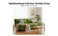 Space-Saving Convertible Sleeper Sofa 2-in-1 Design Fold-down Futon Modern Aesthetic Living Room Furniture Easy Conversion for Apartment Dwellers, Small Homeowners, Young Adults, Home Office