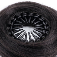 Messy Bun Holder Expandable Retractable, Ponytail for Instant Quick Hairstyle Accessory