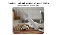 Mollusk Stainless Steel Blade Mollusk Unseal Er Seafood Shucking Ergonomic Non-Slip Handle Clam Shucking Tool Versatile