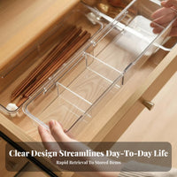 Expandable Cutlery Organizer multipurpose Expandable Cutlery Tray for households
