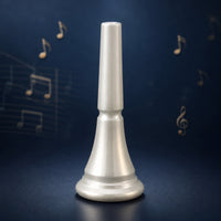 Standard Fit Brass Brass Instrument Mouthpiece Smooth Finish Flared Brass Instrument Mouthpiece Clear Sound Music Accessory Professional Design