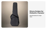 Accessory Compartment Folk Guitar Case Zippered Acoustic Guitar Case Front Pocket Music Gear Lightweight for Travel