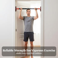 Quick Installation Doorway Pull-up Bar Secure Lock System Doorway Pull up Bar Door Frame Protection Heavy Duty for Beginners, Fitness Enthusiasts