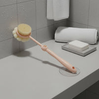 2-in-1 Shower Brush Rich Lather Double-Sided Shower Brush Skin