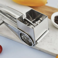 Rotary Cheese Grater Stainless Manual Hand Crank Cheese Shredder Versatile Hand Crank Food Shredder