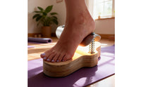 Foot Training Device with Springs Manual Wooden Foot Stretcher Arch Exerciser Compact Exercise Equipment Portable for Dancers