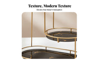 Tiered Makeup Drawers Space-Saving Cosmetic Storage Elegant visually appealing for Vanity