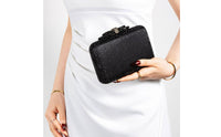 Evening Clutch Formal Rhinestone Purse Glittering Handbag for Weddings