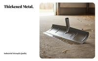 Manure Rake Head Versatile Grain Spreading Rake Head Manganese Steel Scraper Blade Wear Resistant Winter Pusher Blade