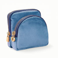 Mobile Jewelry Carrier Case with Pockets Portable Jewelry Case with Zipper Pockets Detachable for Journeyers