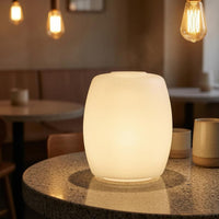Plain Surface White Glass Lampshade Simple Frosted Glass Lampshade