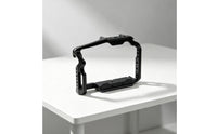 Camera Cage with Top Handle Open-Frame Filming Rig Lightweight for Videographers