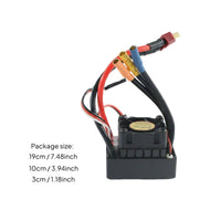 Rc Car ESC Unit for WLtoys 144010 Motor Control Brushless ESC Heat Dissipation Brushless Electronic Speed Controller for Hobbyists