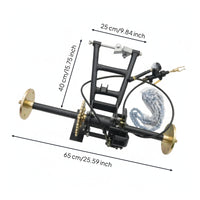 Rear Axle Modification Kit DIY Rear Axle Assembly Kit Heavy Duty for Builds