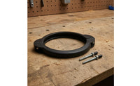 Above-Ground Pool Sand Filter Pump Clamp Wear-Resistant Pool Filter Flange Clamp Replacement Part Stainless Steel Screws