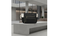 Tote Bag with Laptop Compartment Multi-Pocket Tote Bag with Compartments Organized for Commuters, Professionals, Office, Travel