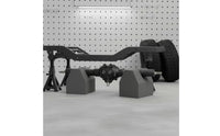 Zinc Alloy Parts Model Car Rear Axle Gearbox Long-Lasting Rear Differential Axle Easy to Install