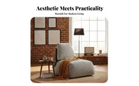 3 Pieces Modern Design Houndstooth Armchair contemporary design Living Room Sofa Comfortable spine supportrest Lounge Couch Upholstered Finish for Families, Homeowners, Movie Lovers, Apartment, Home Theater, Reception Area, Office