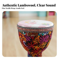Tuningwithout Cost child's Djembe Lightweight Design Hand Drum Easy to Play Percussion Instrument Long-Lasting Drop-Resistant for Preschoolers, Music Beginners, Kindergarten, School Activities, Early Education, Home Decor