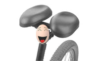 Separate-Pad Bike Seat Ergonomic Nose-Less Cycle Saddle Comfortable Noseless Bike Seat for Road Biking