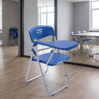 Metal Folding Chair Space-Saving Folding Chair Portable Chairs for Businesses, Students, Office, Classroom, Meeting Room