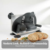 Adjustable Thickness Bread Cutter Even Slices Manual Bread Cutter Hand Crank Loaf Cutter Food Grade Material Kitchen Utensil